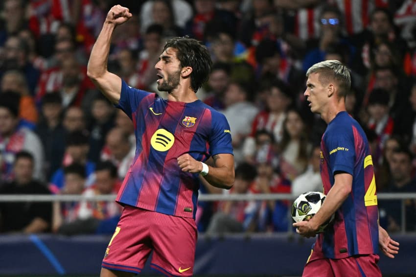 O Atlético de Madrid eliminou o Barcelona da Champions League (Foto: Javier SORIANO / AFP)