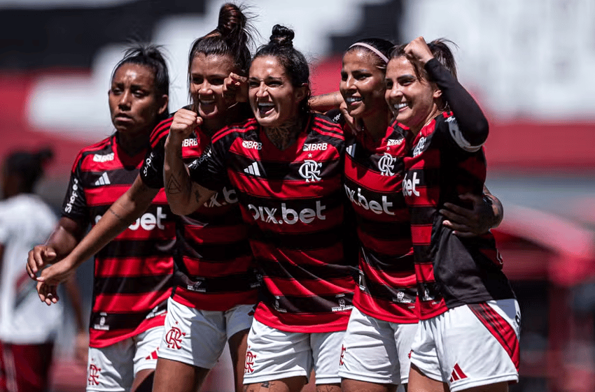 Time feminino do Flamengo terá novo patrocinador. Foto: PaulaReis/Flamengo<br>