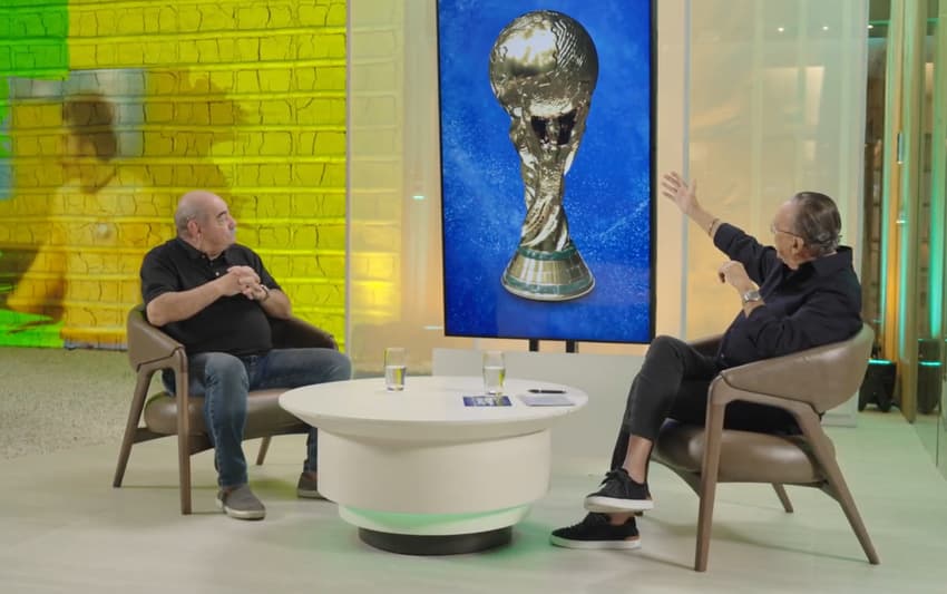 Rivellino revela bastidores e aponta problemas da atual Seleção para a Copa do Mundo (Foto: Reprodução/SBT)