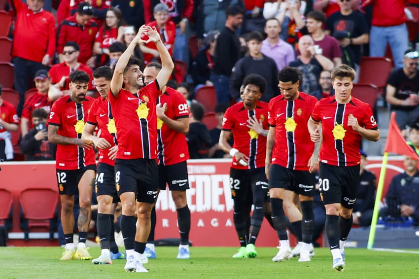 Mesmo com gol de Militão, o Real Madrid perdeu para o Mallorca por 2 a 1 em La Liga (Foto: JAIME REINA / AFP)