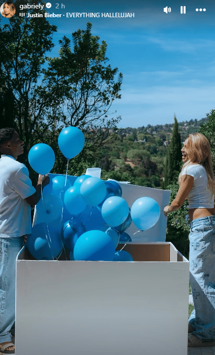 Endrick e Gabrielly revelam sexo do primeiro filho (Foto: Reprodução)