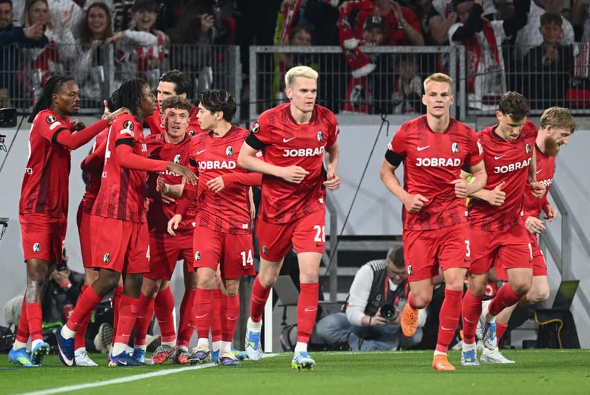 Freiburg x Celta de Vigo - Europa League (Foto: Silas STEIN / AFP)