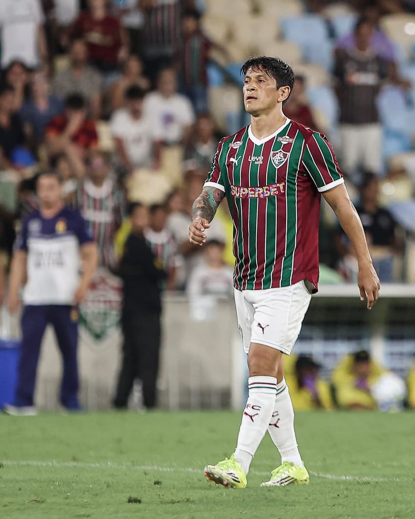 Cano de volta ao Fluminense contra o Corinthians (Foto: Lucas Merçon/ Fluminense FC)