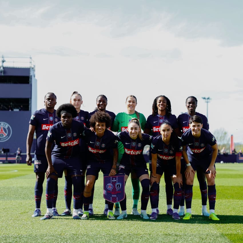 PSG está na final da Copa da França Feminina. (Foto: PSG Féminines/Divulgação)