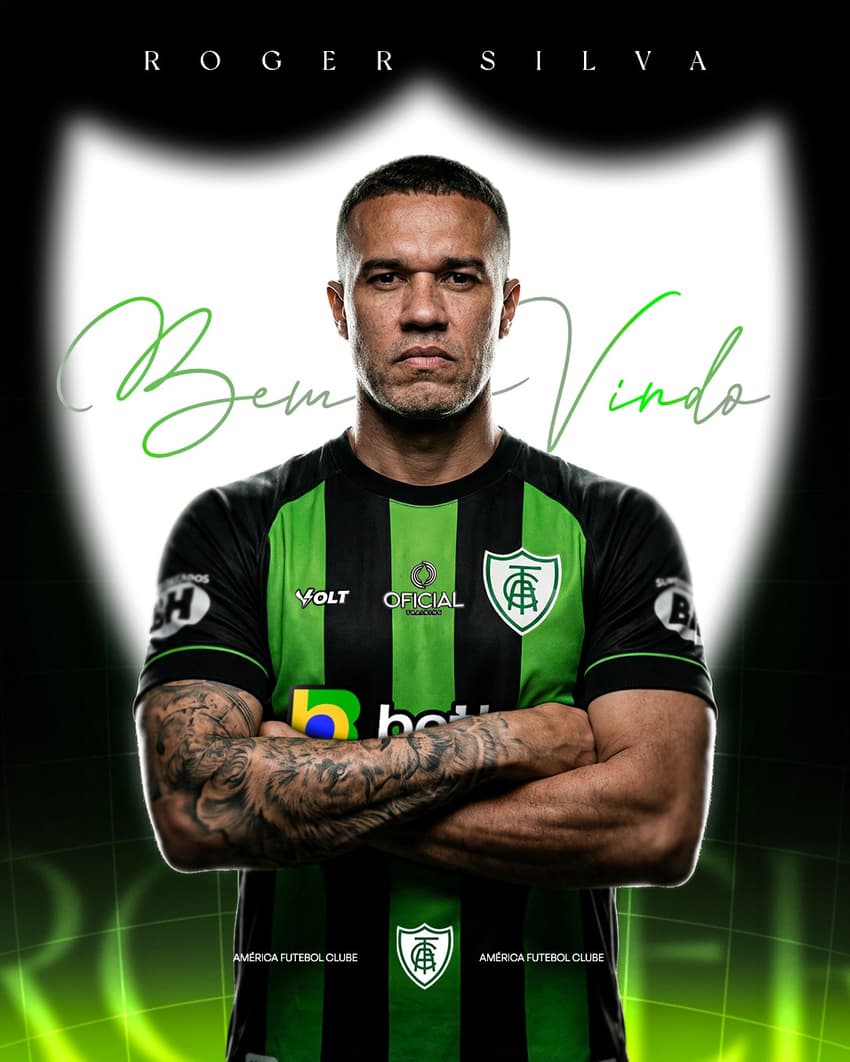 Post de anuncio de Roger (Foto: Divulgação/Oficial)