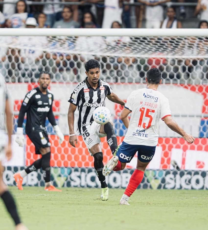 João Paulo Ananias, zagueiro do Santos