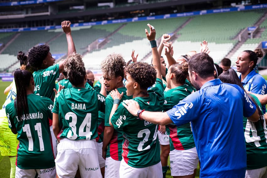 Palmeiras joga a Teal Rising Cup, torneio feminino nos EUA. (Foto: Victor Froes/Palmeiras/by Canon)