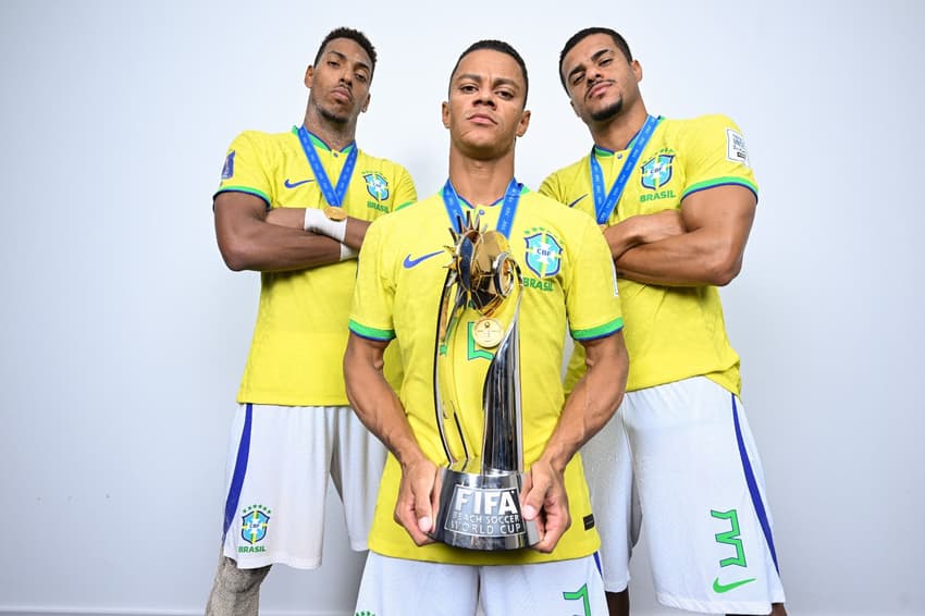 Jogadores Seleção Brasileira de beach soccer