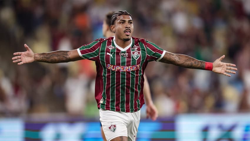 John Kennedy abriu o placar para o Fluminense contra o Corinthians (Foto: Marcelo Gonçalves / Fluminense F.C)