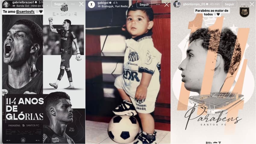 Neymar deseja feliz aniversário ao Santos em publicação nas redes sociais: 'Orgulho'