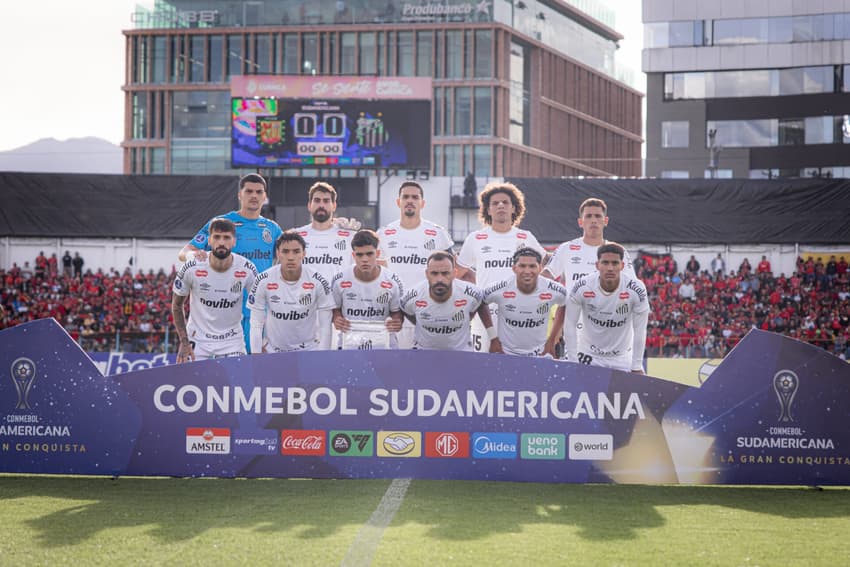 Sem Neymar e Gabigol, Santos estreia com derrota na Copa Sul-Americana (Foto: Raul Baretta/Santos FC)