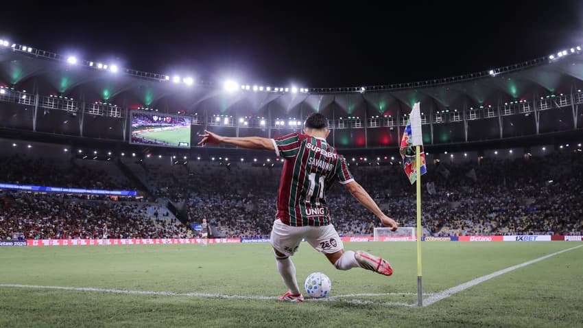 Savarino marcou o único gol do Fluminense na derrota por 2 a 1 sobre o Flamengo no Brasileirão (Foto: MARCELO GONÇALVES / FLUMINENSE F.C.)