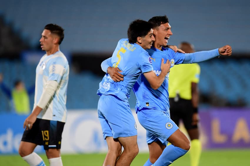 Torque City venceu o Grêmio pela primeira rodada da Sul-Americana (Foto: Dante FERNANDEZ / AFP)