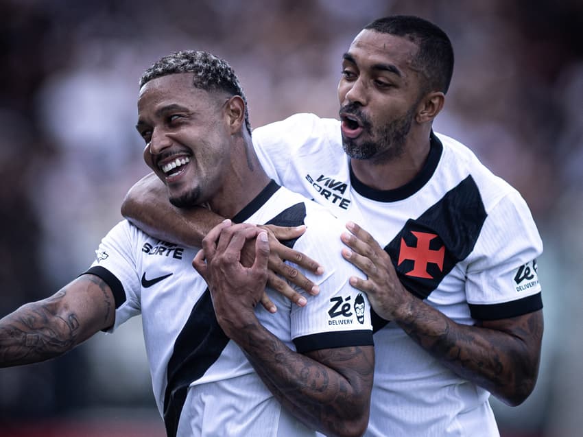 Jogadores do Vasco comemoram gol no Brasileirão (Foto: Matheus Lima/Vasco)
