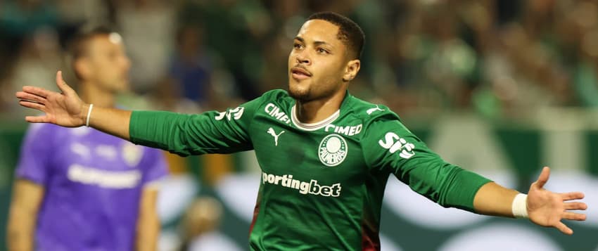 Vitor Roque tem retorno esperado pelo Palmeiras (Foto: Cesar Greco/Palmeiras)