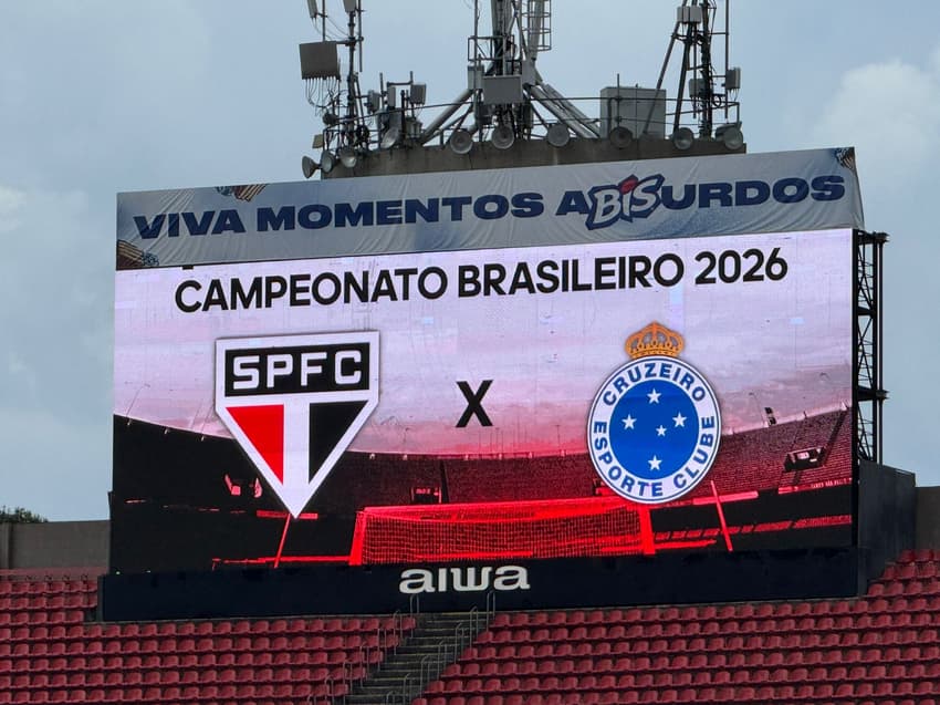 São Paulo e Cruzeiro se enfrentam pelo Brasileirão neste sábado (4) no Morumbis. (Foto: Vinícius Harfush/Lance!)
