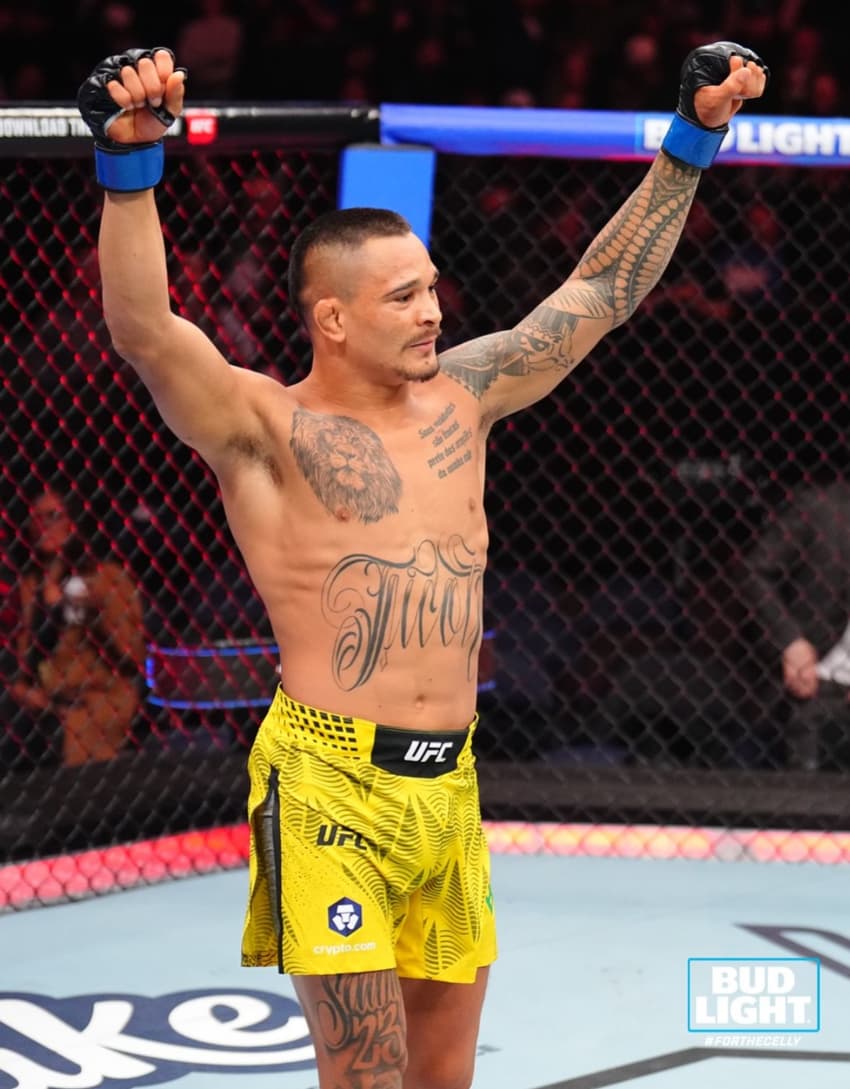 Marcio "Ticotô" Barbosa pelo UFC Winnipeg (Foto: Reprodução/UFC)