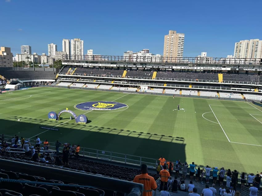 Santos enfrenta o Fluminense na Vila Belmiro (Foto: Guilherme Lesnok/Lance!)