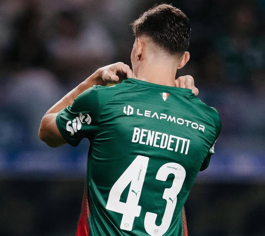 Benedetti, zagueiro do Palmeiras 