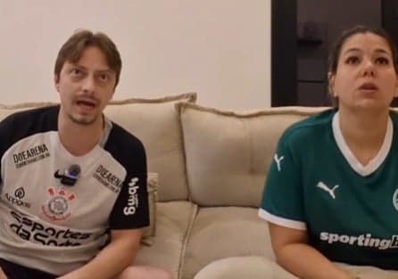 Marcão Raiz ao lado da esposa, que atualizou o estado de saúde do influenciador (Foto: Reprodução/Instagram)