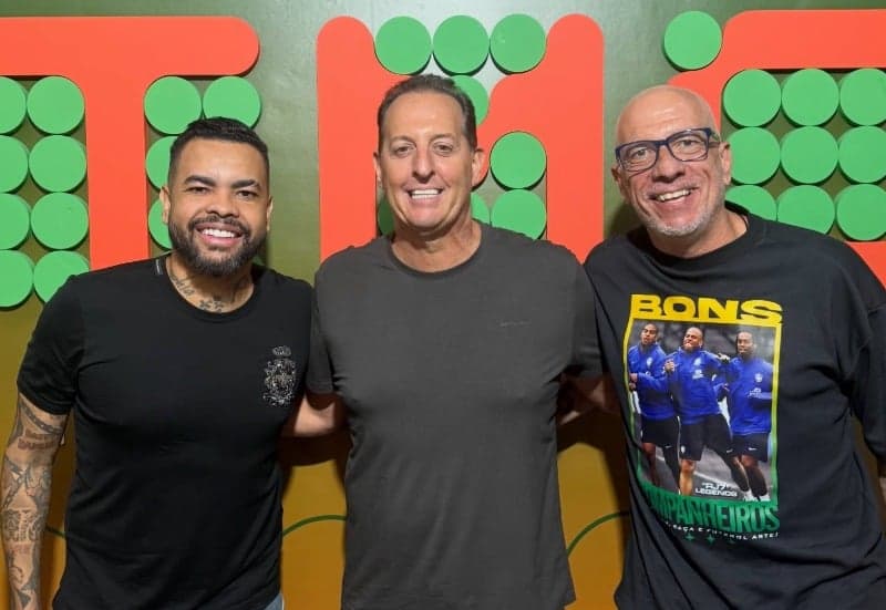 Dentinho fez sua primeira participação como comentarista (Foto: Reprodução)