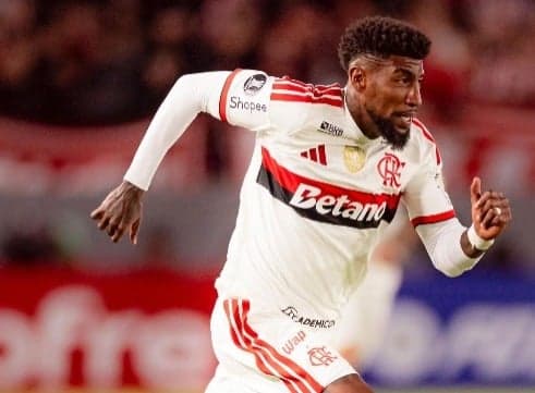 Royal em Estudiantes x Flamengo (Foto: Adriano Fontes/Flamengo)