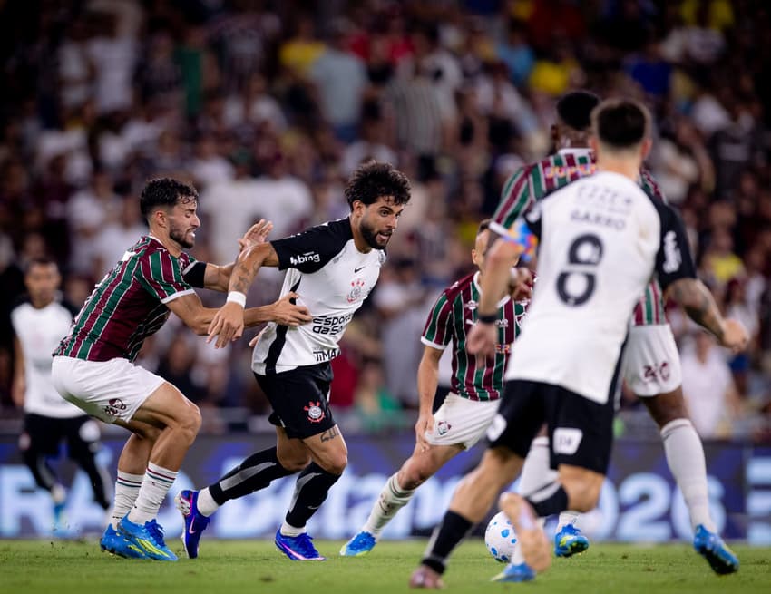 Corinthians perdeu por 3 a 1 para o Fluminense (Foto: Rodrigo Coca Lopes)