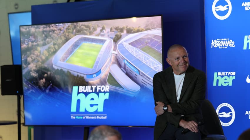 Brighton fará um estádio apenas para o futebol feminino (Foto: Divulgação/Brighton)