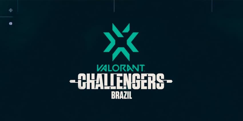 Logo oficial da competição Challengers Brazil, disputada por jogadores Tier 2 de Valorant.