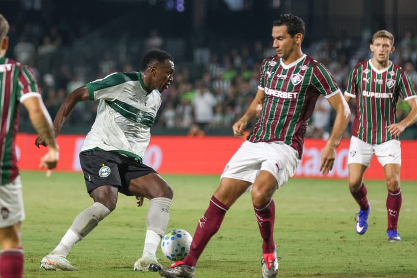 Coritiba e Fluminense se enfrentaram no Couto Pereira pelo Brasileirão
