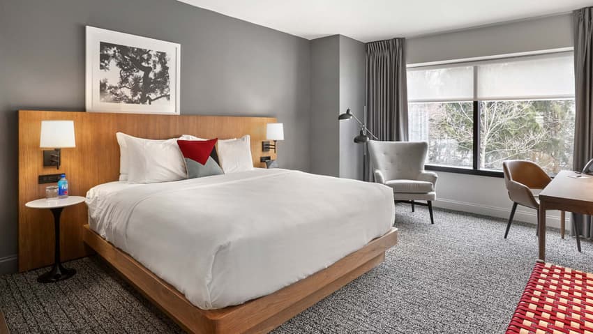 Quarto do hotel The Ridge, onde a Seleção Brasileira ficará hospedada durante a concentração para a Copa do Mundo