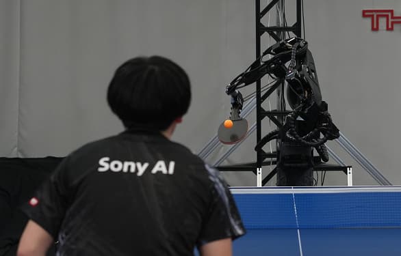 Robô Ace já derrota mesa-tenistas profissionais (Foto: Divulgação)