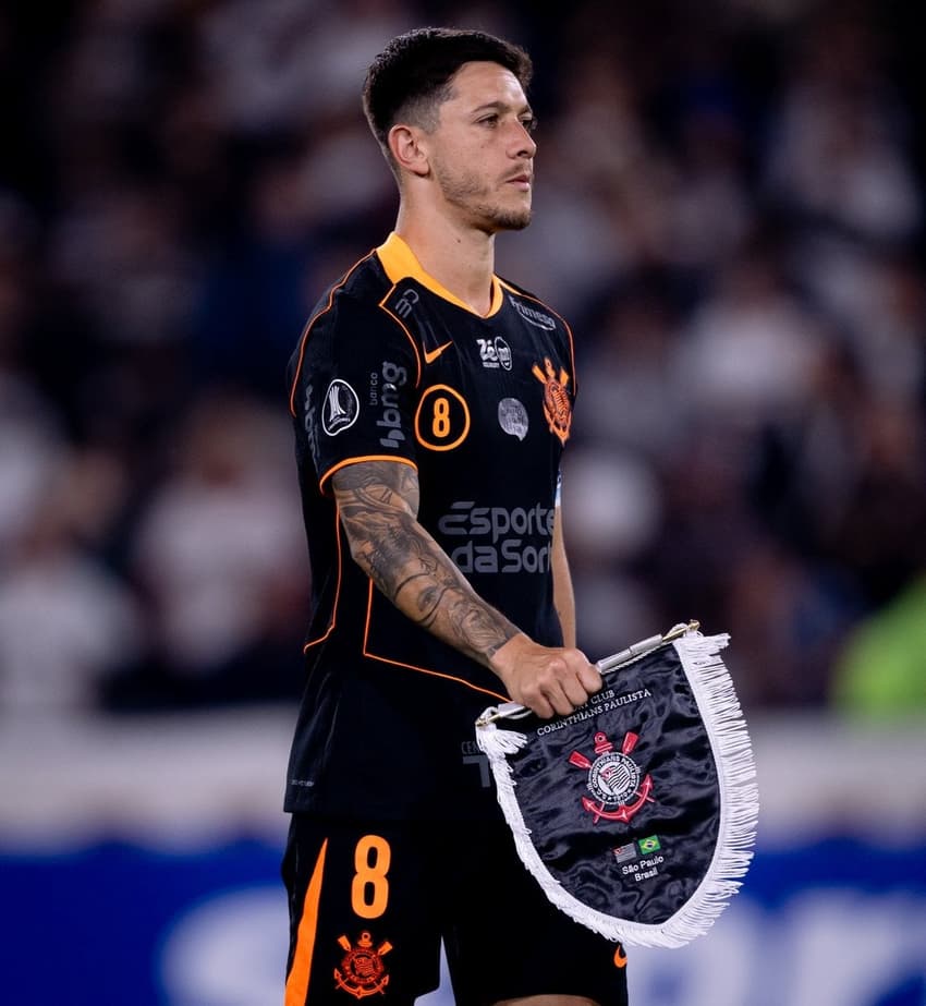 Garro deu uma assistência na vitória do Corinthians contra Santa Fe (Foto: Rodrigo Coca / Corinthians)