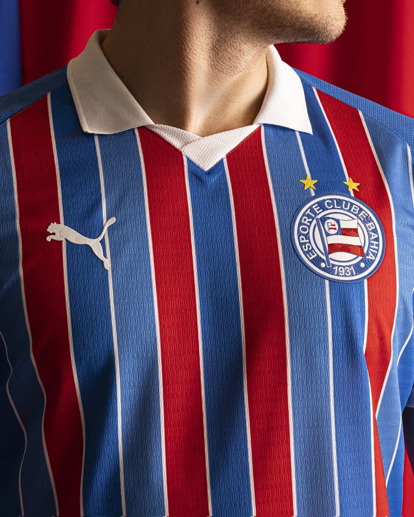 Bahia lança segundo uniforme para a temporada 2026