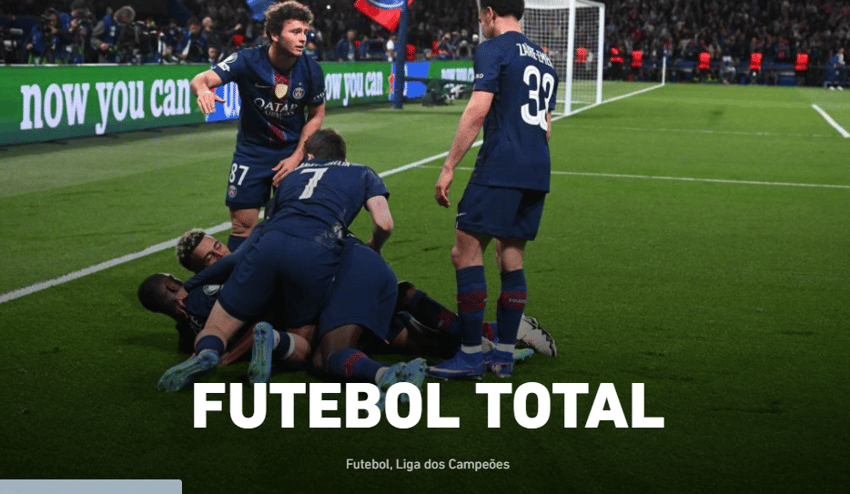 L'Équipe, da França (Foto: Reprodução/L'Équipe)