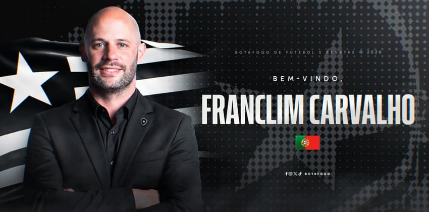 Franclim Carvalho assinou com o Botafogo até o fim de 2027 (Foto: Divulgação/Botafogo)