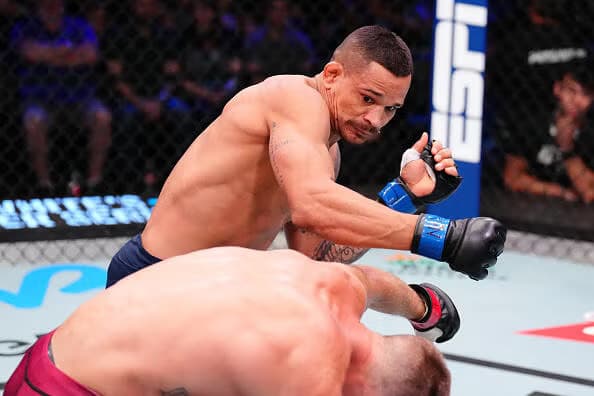 Antes do UFC, Marcio Barbosa no Dana White's Contender Series (Foto: Chris Unger/UFC)