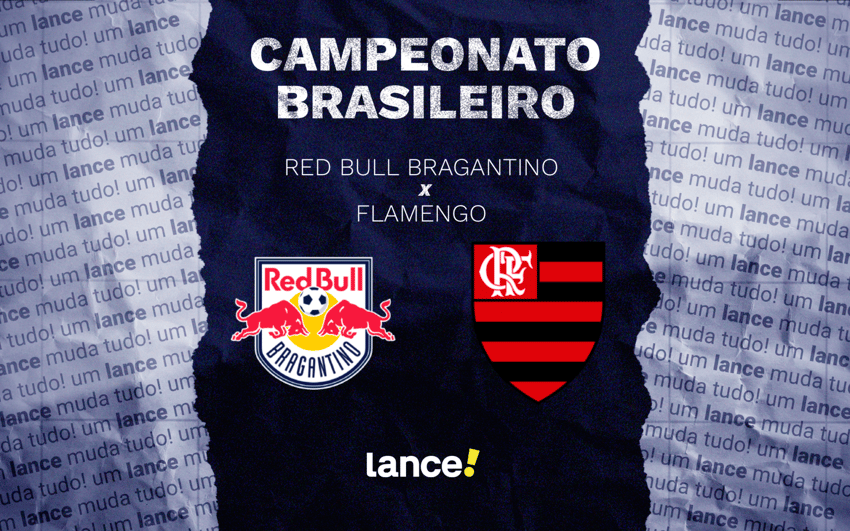 Red Bull Bragantino x Flamengo (Foto: Arte/Lance!)