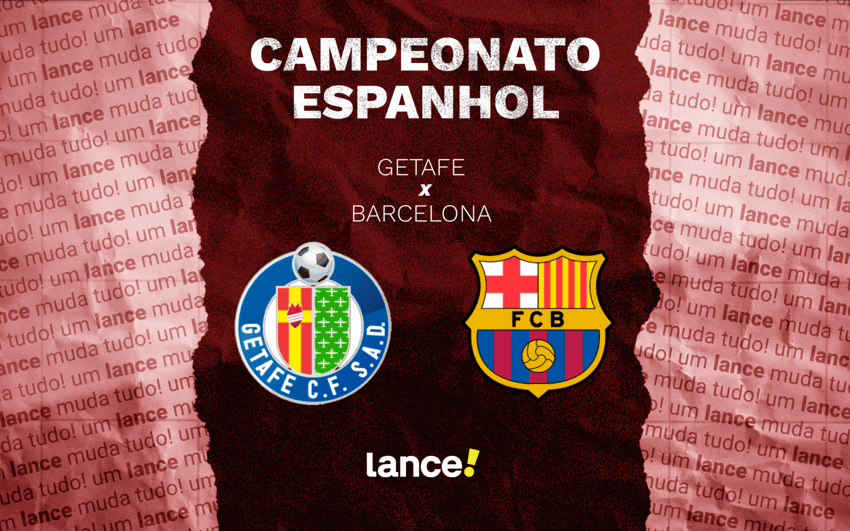 Getafe x Barcelona - La Liga (Arte: Lance!)
