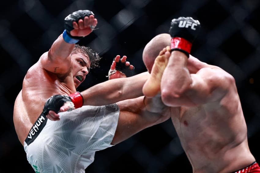 Borrachinha vence no UFC 327  (Carmen Mandato / Getty Images via AFP)