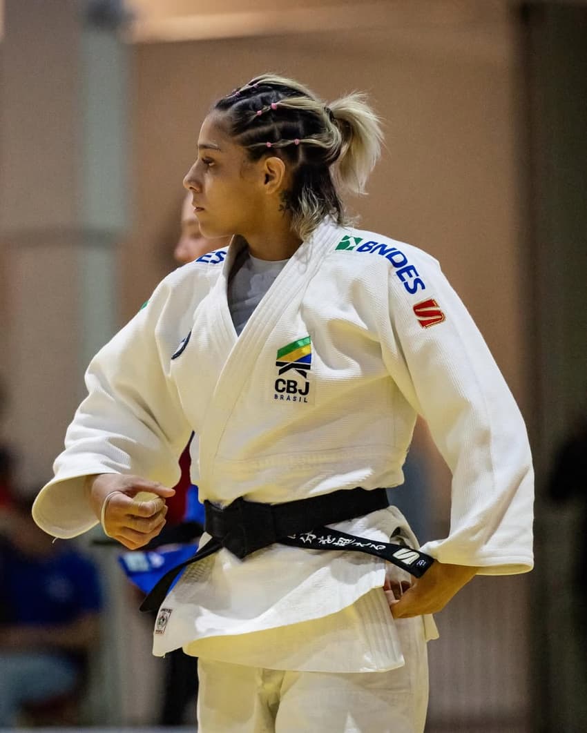 Sarah Souza disputou o título do Pan-Americano de Judô em final brasileira