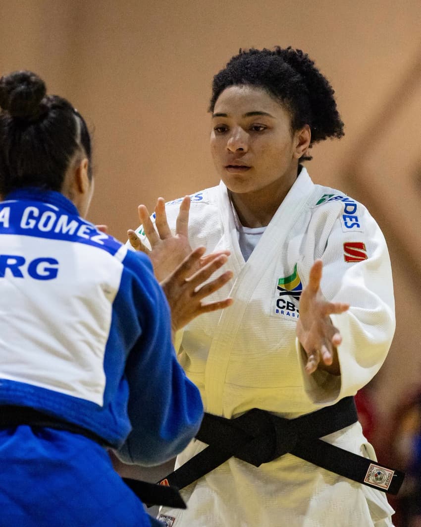 Shirlen Nascimento, da categoria -57kg, conquistou a medalha de ouro no Pan de Judô