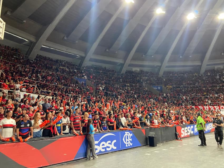 Com ingressos esgotados a cinco dias do jogo, expectativa de público no Maracanãzinho é superior a 10 mil pessoas