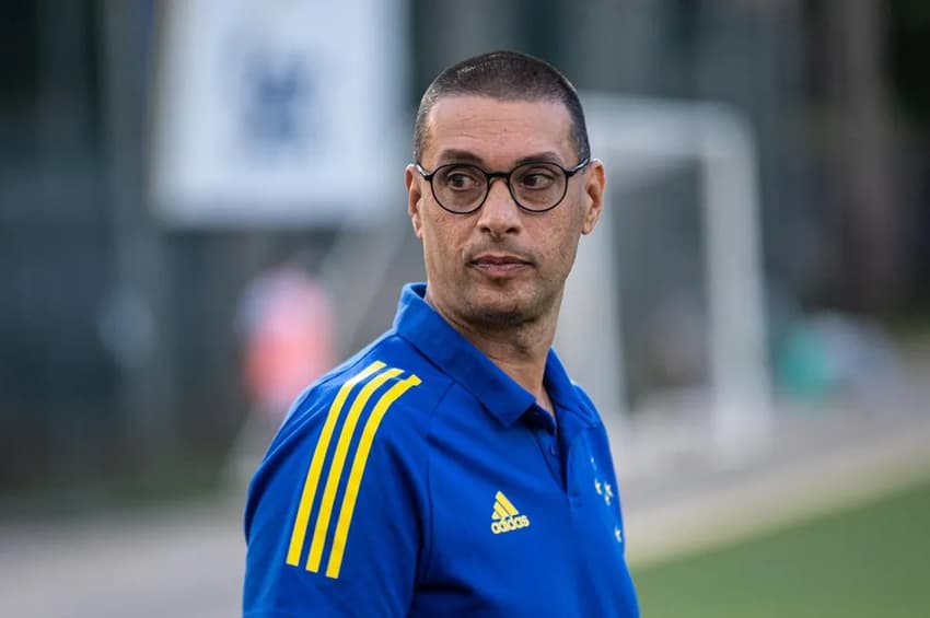 Marcelo Frigerio no Cruzeiro. (Cruzeiro/Divulgação)