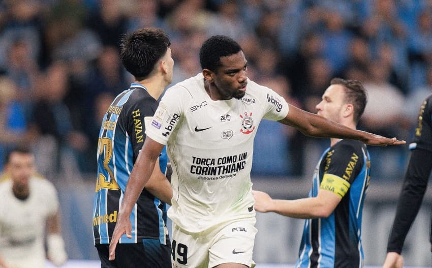 André foi protagonista na vitória contra o Grêmio (Foto: Victor Lannes/Agência Corinthians)