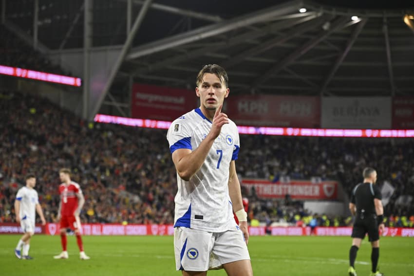 País de Gales x Bósnia e Herzegovina - Amar Dedic (Foto: DiaEsportivo/Folhapress)