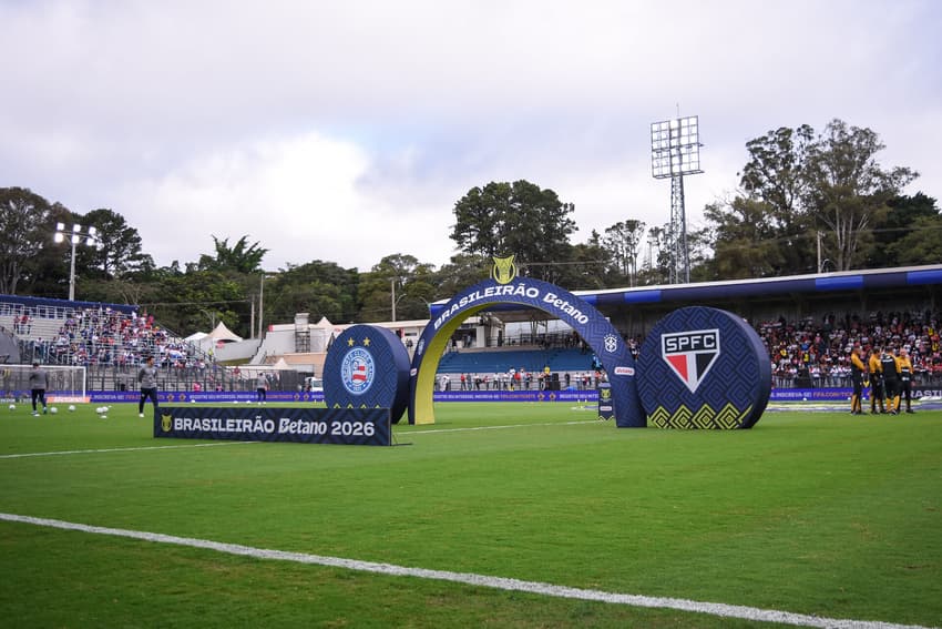 São Paulo x Bahia em Bragança Paulista (Foto: Rafael Moreira /Fotoarena/Folhapress)