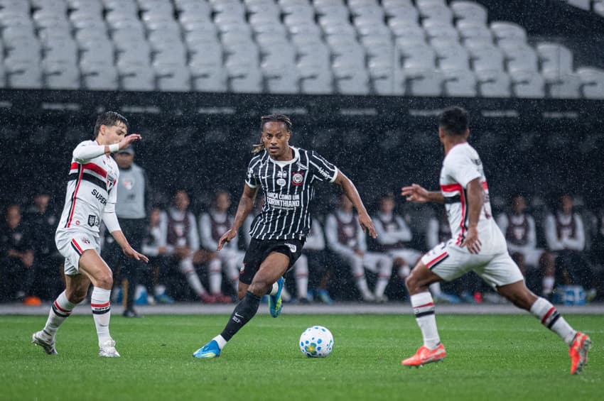 São Paulo e Corinthians travaram duelo na Neo Química Arena (Foto: Ronaldo Barreto/Thenews2/Folhapress)