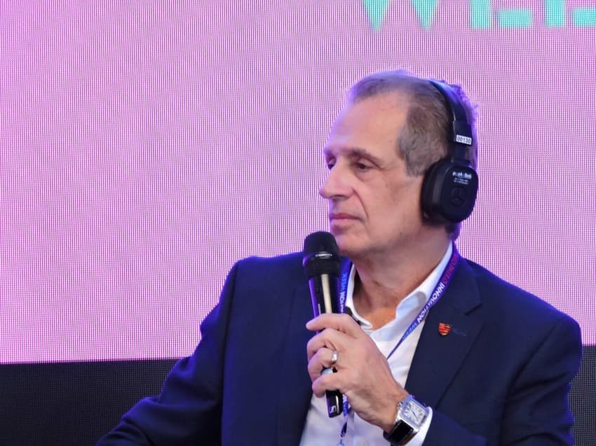 Bap explicou os planos de negócio do Flamengo na São Paulo Innovation Week.(Foto: Leandro Chemalle/Thenews2/Folhapress)