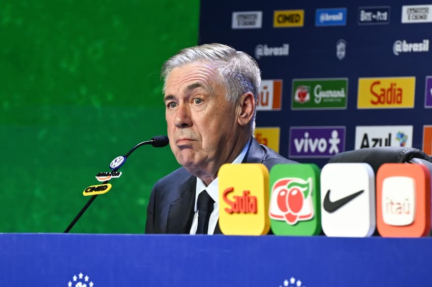 Carlo Ancelotti divulgou a lista final dos 26 convocados à Seleção Brasileira na Copa do Mundo. (Foto: Alexandre Brum/Agencia Enquadrar/Folhapress)
